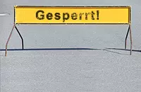 Vollsperrung